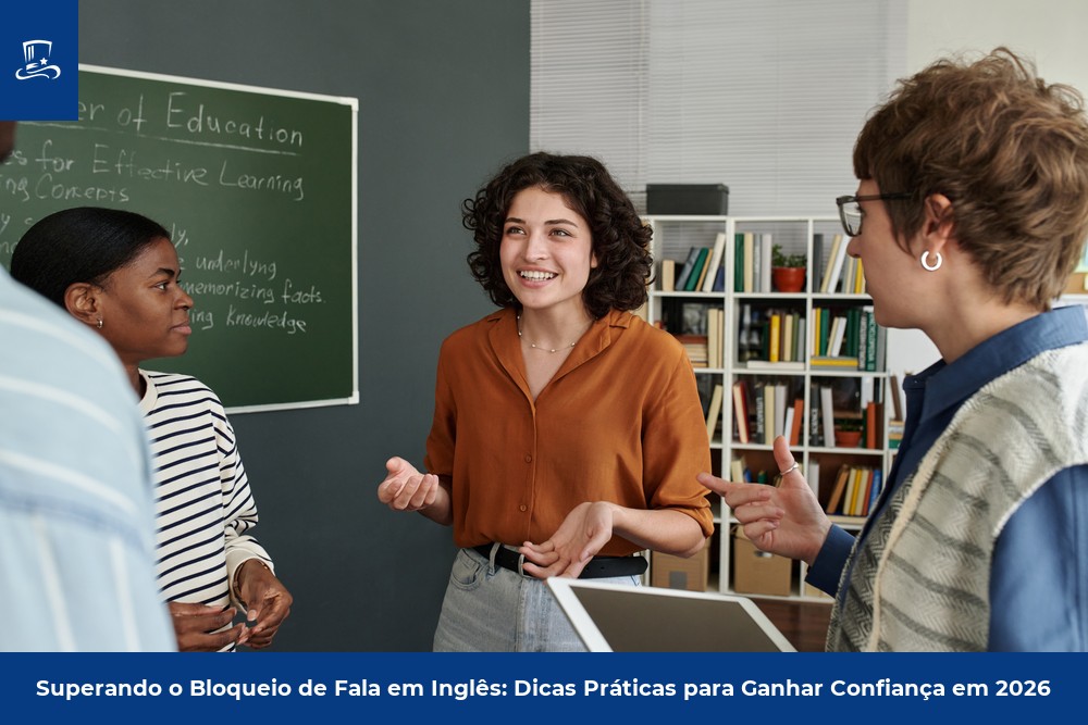 Superando o Bloqueio de Fala em Inglês: Dicas Práticas para Ganhar Confiança em 2026
